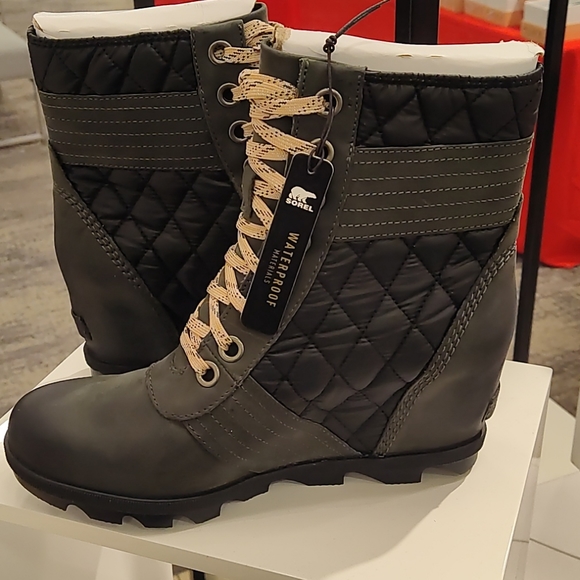 Sorel Shoes - New! Sorel Lexie Wedge Dark Slate